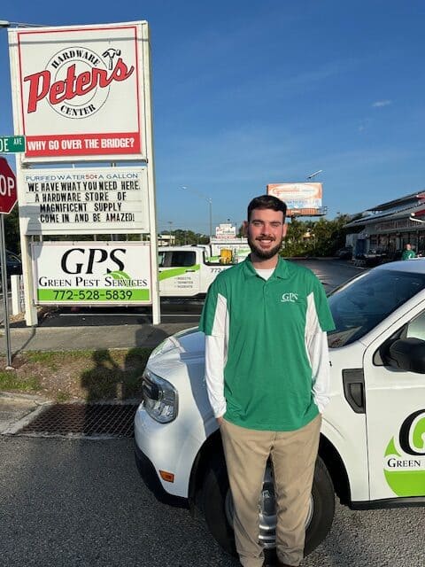Joey, Green Pest Services technician